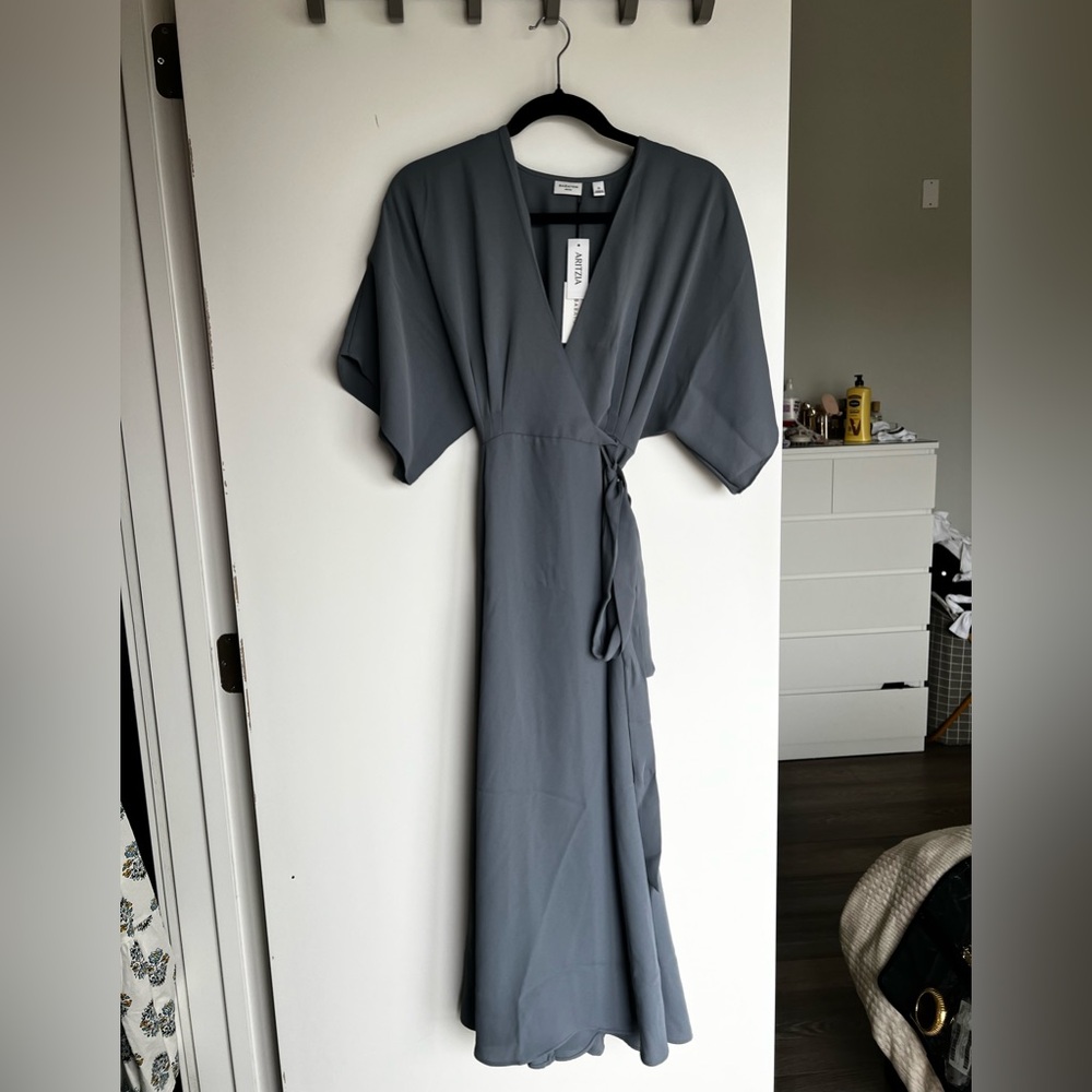 Aritzia Allude Wrap Dress NTW